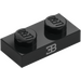 LEGO Plate 1 x 2 with Bugatti Logo (3023)