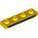 LEGO Plate 1 x 4 with Black Line (3710)