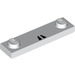 LEGO Plate 1 x 4 with Two Studs with Voldemort&#039;s Nostrils with Groove (41740 / 78563)