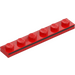 LEGO Plate 1 x 6 with Black Stripe on Side (3666)