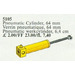 LEGO Pneumatic Piston Cylinder 64 mm Yellow Set 5105