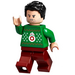 LEGO Poe Dameron med Jul Jumper Minifigur