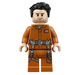 LEGO Poe Dameron met Donkeroranje Jumpsuit en Straps Minifiguur