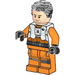 LEGO Poe Dameron s Tmavě oranžová Jumpsuit a Bílá Vesta Minifigurka