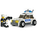 LEGO Polizei Auto (Blauer Aufkleber) 7236