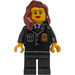 LEGO Police Chase Female Police Car Driver Minifigure