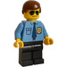 LEGO Polizei - City Hemd mit Dark Blau Tie Minifigur