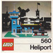 LEGO Police Heliport Set 560-2