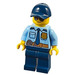 LEGO Polizei Office mit Tie Minifigur