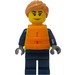 LEGO Polizist -  Weiblich Minifigur