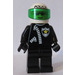 LEGO Polizist im Zipped Anzug mit Helm und Sonnenbrille Minifigur