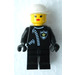 LEGO Agente de policía en Zipped Traje con Blanco Gorra Minifigura