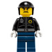 LEGO Polizei Officer Toque Minifigur