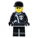 LEGO Police Officer with Black Cap Minifigure