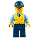 LEGO Politie Officer met Lifejacket minifiguur
