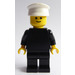 LEGO Police Officer with Old White Police Hat Minifigure