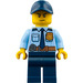 LEGO Police Officer with Serious Face Minifigure