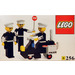 LEGO Politie Officers en Motorfiets 256-1