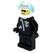 LEGO Politi Rider med Printed Hjelm Minifigur