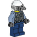 LEGO Police Sergeant Sam Grizzled with Night Vision Goggles Minifigure