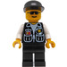 LEGO Police with Sheriff Star and Black Cap Minifigure