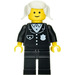 LEGO Police avec Costume, Blanc Pigtails Minifigurine