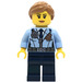 LEGO Politie vrouw met Paardenstaart Minifiguur