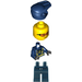 LEGO Policeman - Dark Blau Diving Suit Minifigur