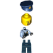 LEGO Policeman Robot Unit minifiguur