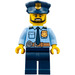 LEGO Policeman met Zwart Beard minifiguur