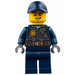 LEGO Policeman avec Dark Bleu Casquette Figurine