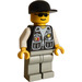 LEGO Policeman with Sheriff Star and Gray Legs Minifigure