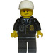 LEGO Policeman with White Cap Minifigure