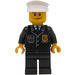 LEGO Policeman with White Hat Minifigure