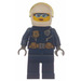 LEGO Policjantka Pilot z Safety Okulary ochronne Minifigurka