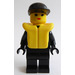 LEGO Policewoman mit Sheriff Star und Lifejacket Minifigur
