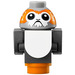 LEGO Porg met Grijs Vleugels en Staart Minifiguur