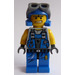 LEGO Power Miner Rex minifiguur