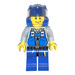 LEGO Power Miners Doc, Helm mit Visier Minifigur