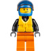 LEGO Powerboat Driver Minifigur