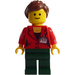 LEGO Press Woman / Reporter Minifigur