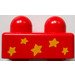 LEGO Primo Backstein 1 x 2 mit Stars (31001)