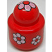 LEGO Primo Round Rattle 1 x 1 Brick with Flower Pattern (31005)
