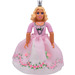 LEGO Princess Rosaline avec blanc Shorts, Pink Shirt, Light Jaune Cheveux, Pink Longue Skirt et couronner