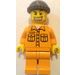 LEGO Prisoner 50380 in Medium Oranje Uniform minifiguur