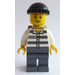 LEGO Fange 50380 med Svart Strikket Caps og Ryggsekk Minifigur