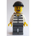 LEGO Prisoner 50380 met Missing Tand, Gebreid Pet en Rugzak minifiguur