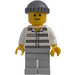 LEGO Prisoner 50380 mit Standard Grinsen und Gestrickt Deckel Minifigur