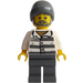 LEGO Prisoner 86753 met Beard en Beanie minifiguur