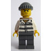 LEGO Prisoner 86753 met Gebreid Pet en Rugzak minifiguur